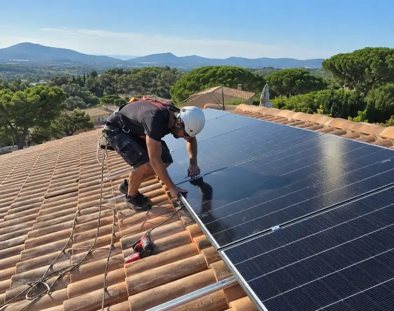Installateur panneaux solaires Niederlauterbach — pose photovoltaïque sur toiture